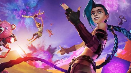 Image d'illustration pour l'article : Jinx, de League of Legends, arrive très prochainement sur Fortnite