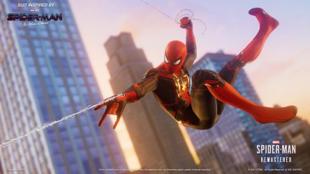 Image d'illustration pour l'article : Marvel's Spider-Man : Les costumes du film No Way Home débarquent en jeu