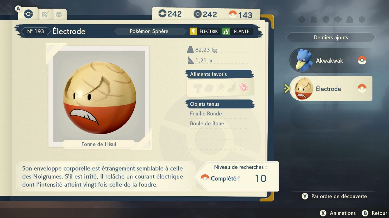 Obtenir Électrode de Hisui Guide Légendes Pokémon Arceus