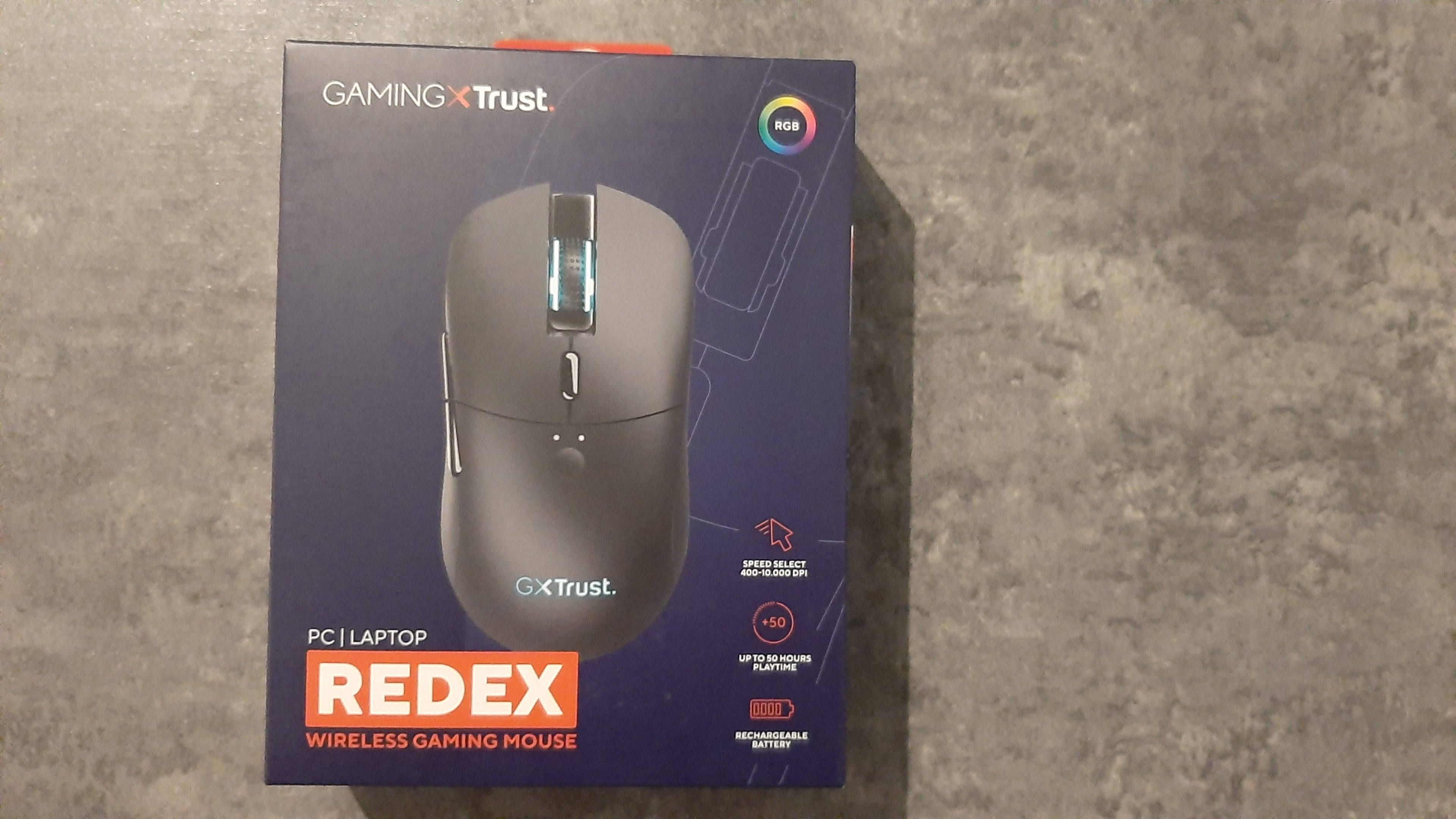 Test Souris sans-fil Gaming Trust Redex - Sobre et complète