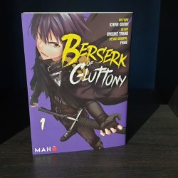 Berserk of gluttony - manga - couverture - fate - greed