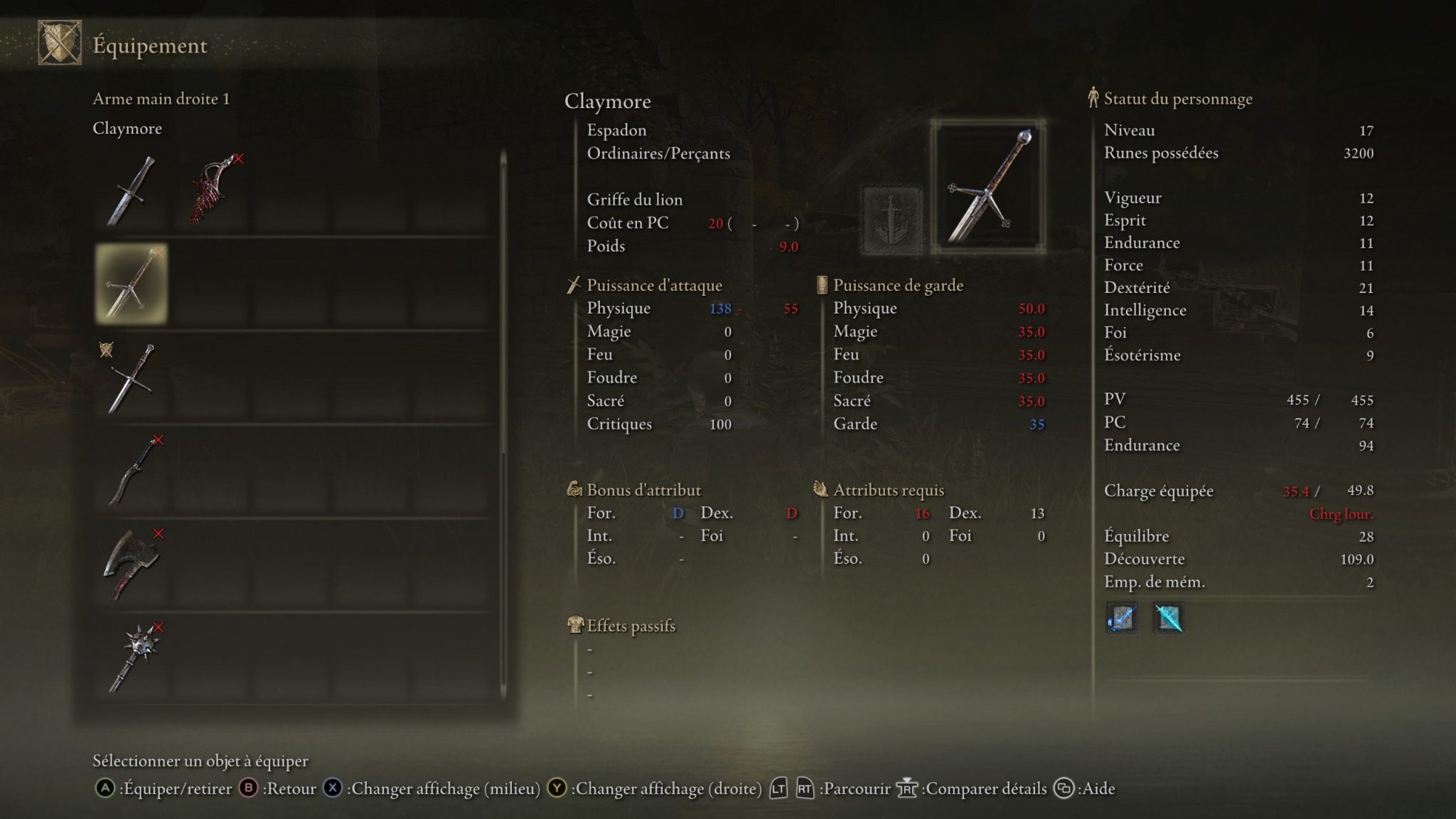Arme Claymore, où la trouver ? Guide Elden Ring