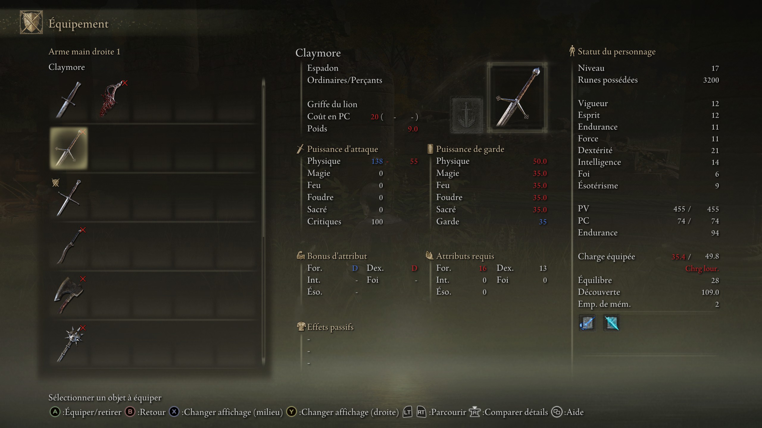 Elden ring guide arme claymore 6 6