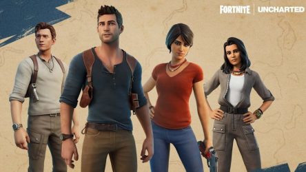 Image d'illustration pour l'article : Fortnite : La saga Uncharted arrive dans le jeu avec des skins du jeu et du film pour Nathan et Chloe