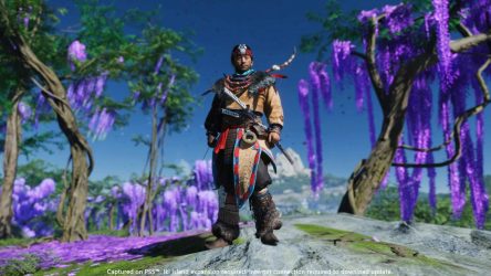 Image d'illustration pour l'article : Ghost of Tsushima Director's Cut ajoute la tenue d'Aloy des jeux Horizon dans un nouveau patch