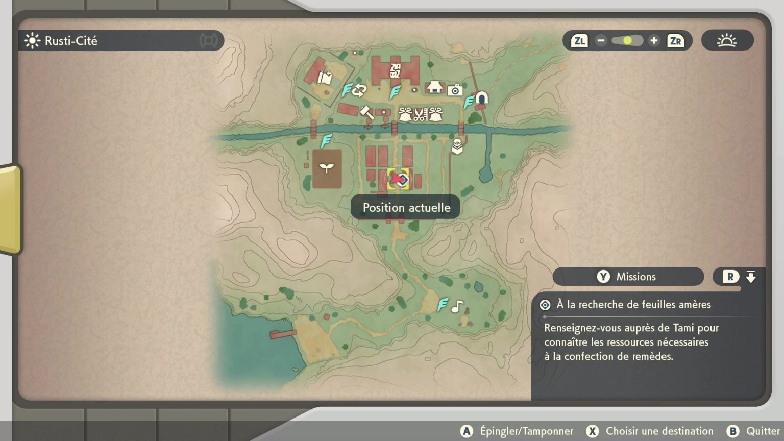 à La Recherche De Feuilles Amères Rame De 480 Feuilles Soie 75x50cm 30 À la recherche des feuilles amères | Guide Légendes Pokémon Arceus