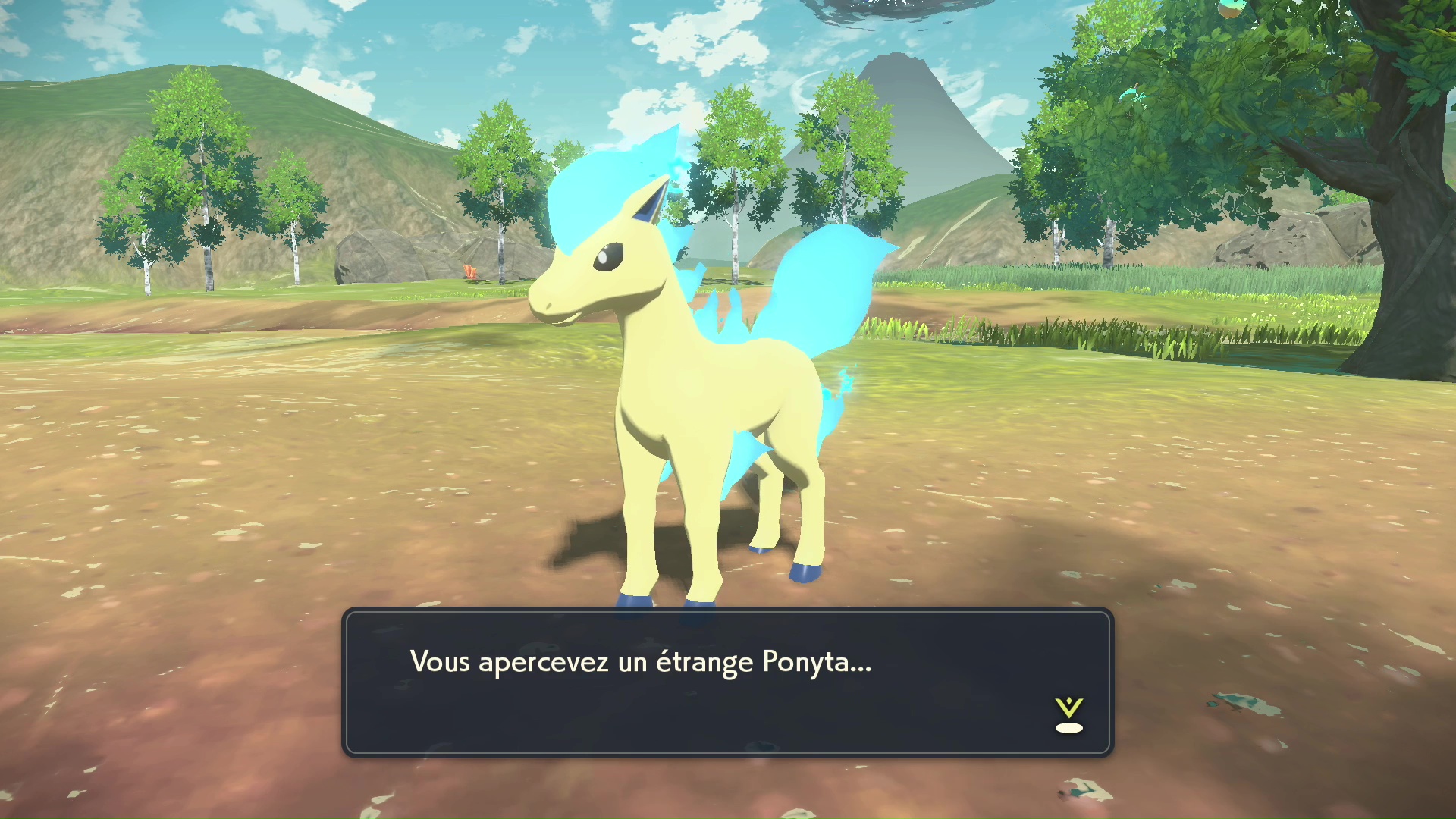 Un étrange ponyta | légendes pokémon arceus