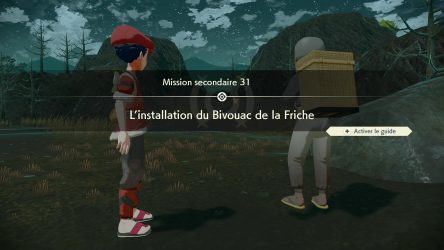 Image d'illustration pour l'article : L'installation du Bivouac de la Friche | Légendes Pokémon Arceus