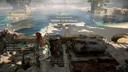 Image d'illustration pour l'article : Panorama : Île aux aiguilles | Horizon Forbidden West