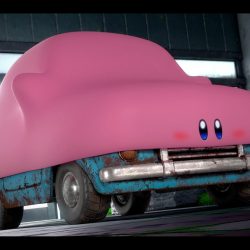 Kirby monde oublie voiture 3