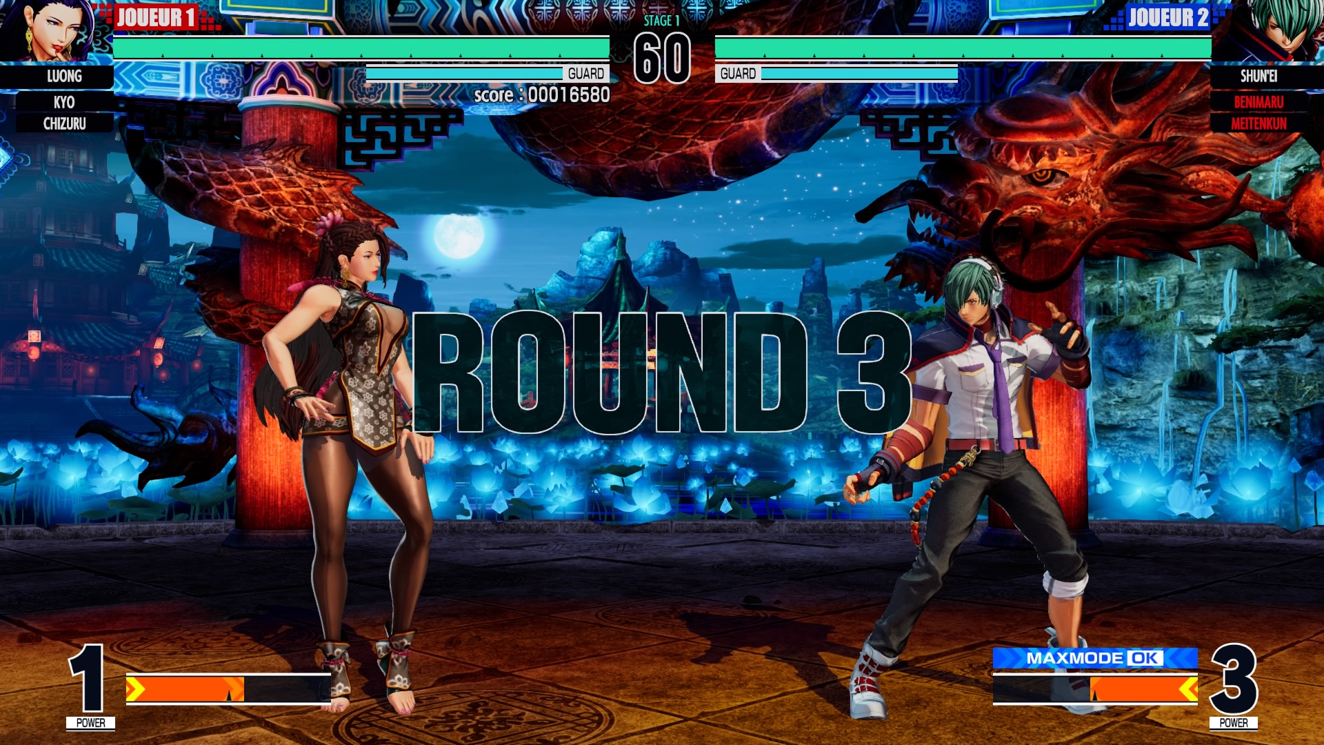 The King of Fighters XV Luong Round 3