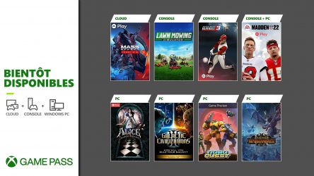 Image d'illustration pour l'article : Xbox Game Pass : Total War Warhammer III, Roboquest ou encore Alice Madness Returns arrivent prochainement