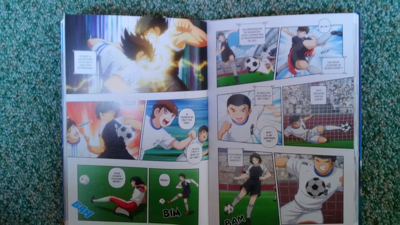 captain tsubasa anime comics s2 t3 shock