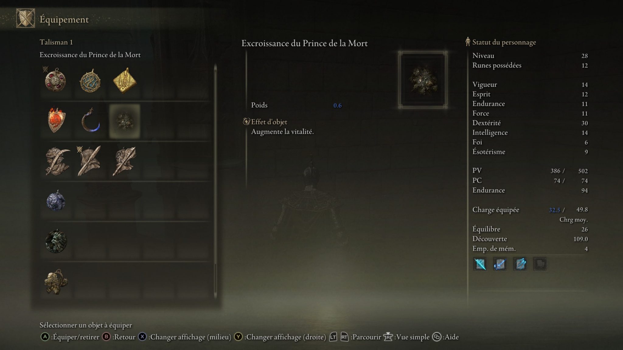 Excroissance du Prince de la Mort, où le trouver ? Guide Elden Ring