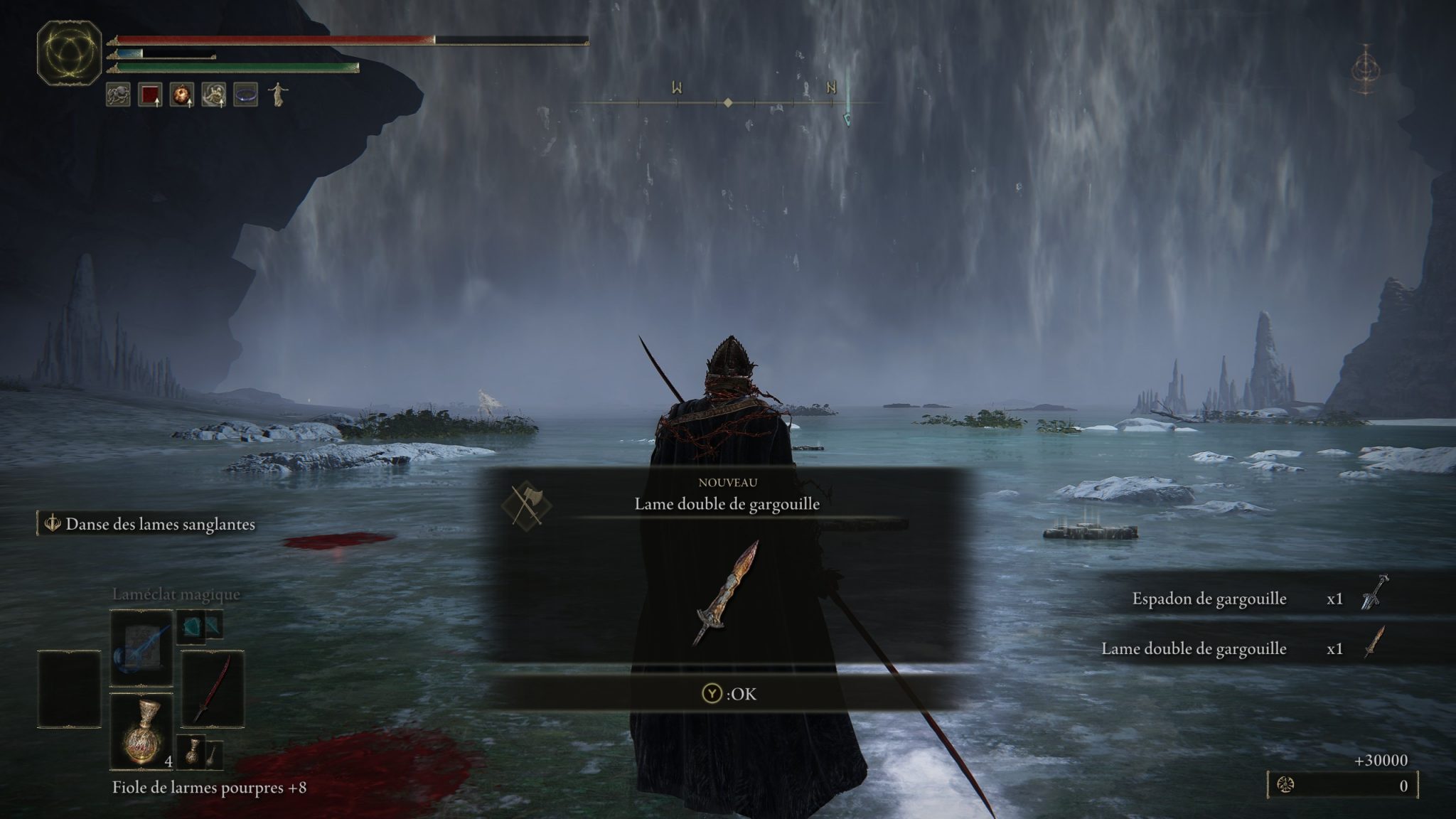 Lame double de gargouille et Espadon de gargouille Elden Ring