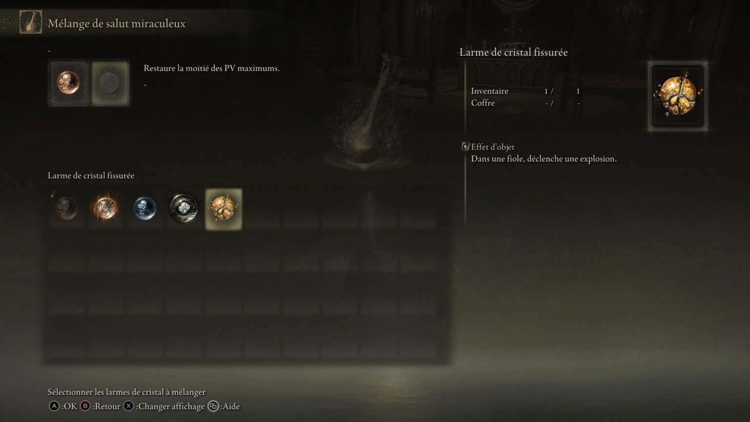 Emplacement de toutes les larmes de cristal Elden Ring