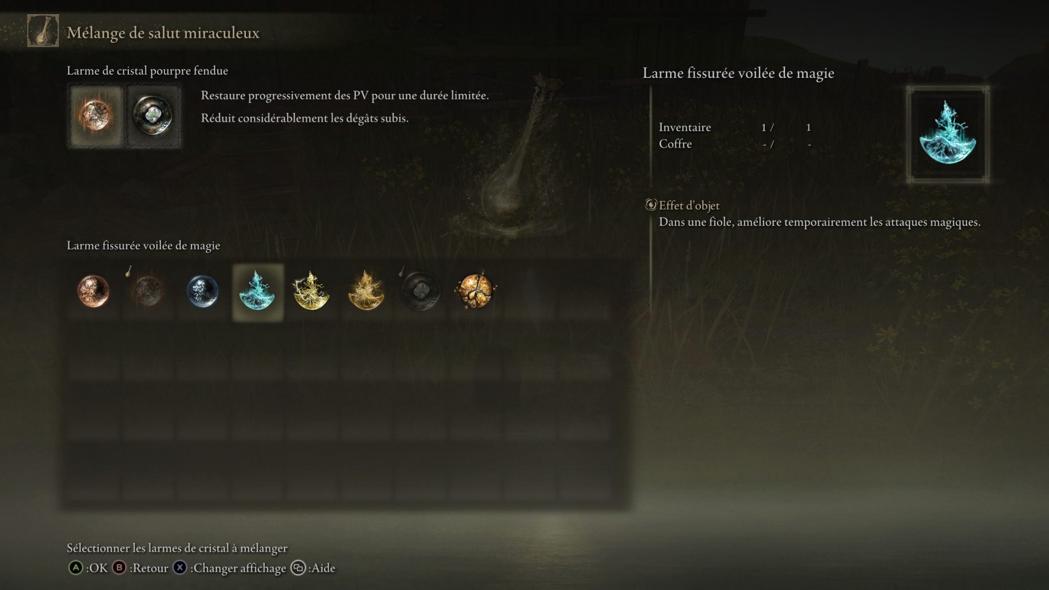 Emplacement de toutes les larmes de cristal Elden Ring