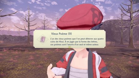 Image d'illustration pour l'article : Où trouver les 20 Vieux Poèmes - Légendes Pokémon Arceus
