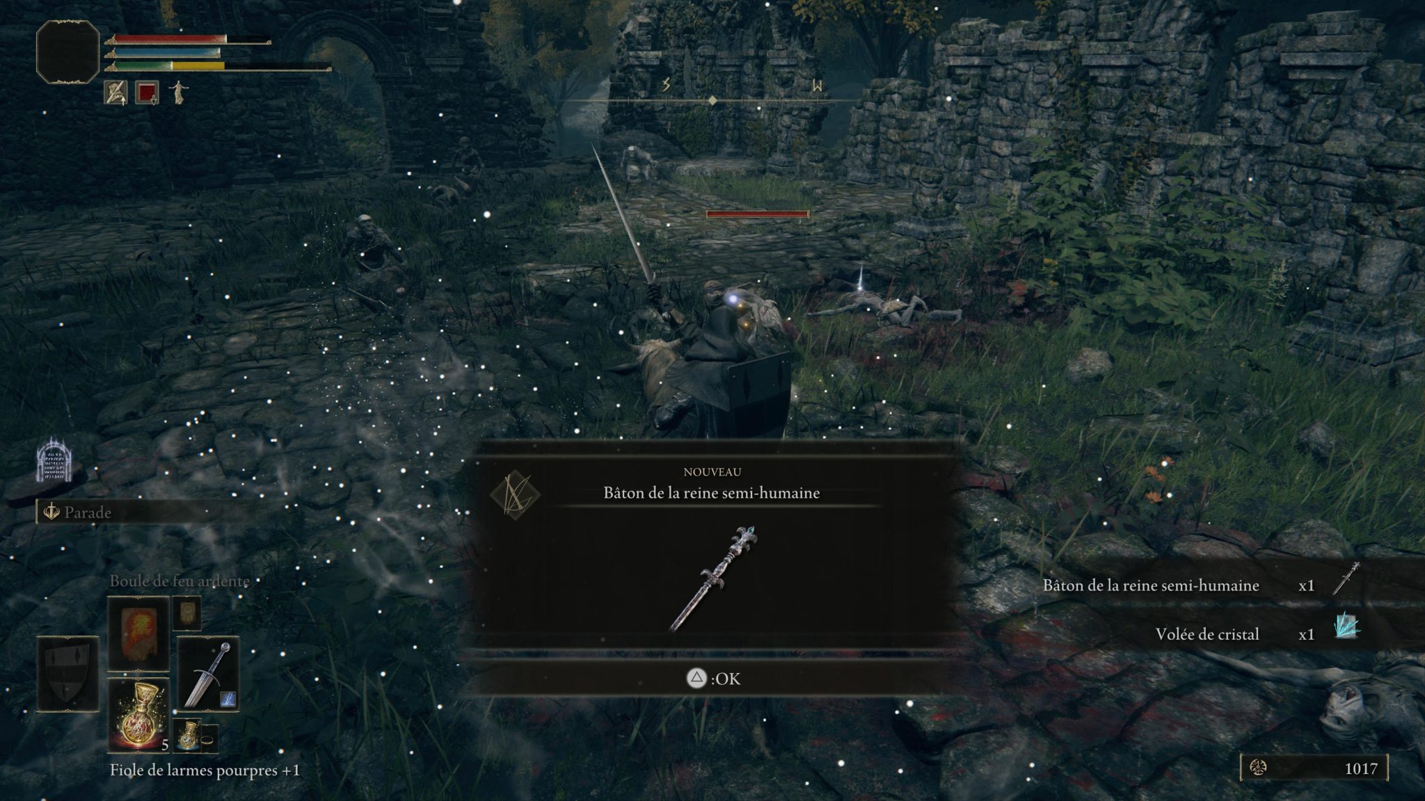 Bâton de la reine semihumaine, où le trouver Guide Elden Ring