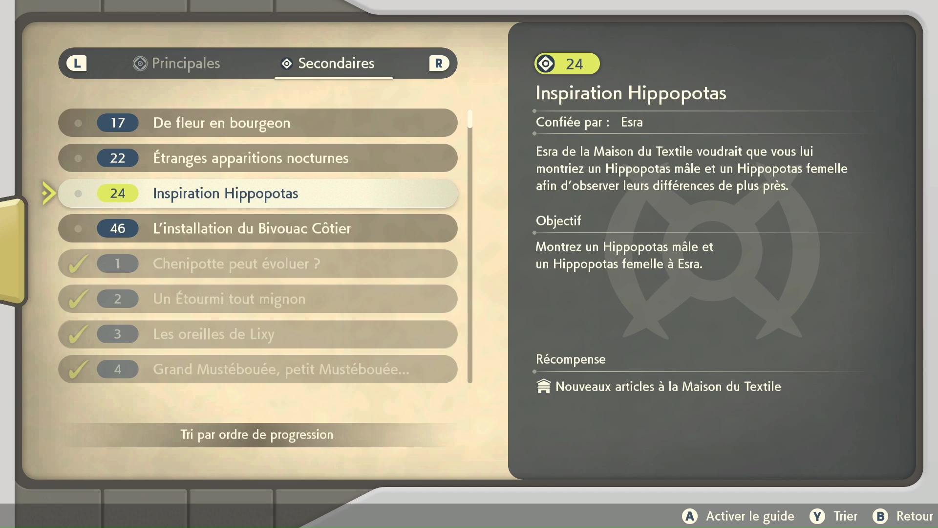 Inspiration hippopotas | légendes pokémon arceus