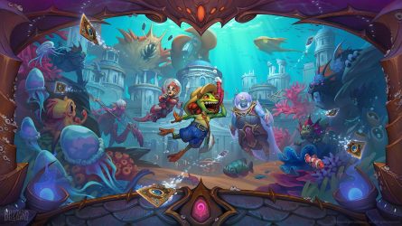 Image d'illustration pour l'article : Hearthstone : L'extension Au cœur de la Cité Engloutie est disponible