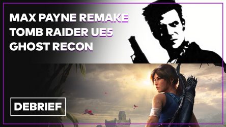 Image d'illustration pour l'article : Débrief' : Max Payne remake, Tomb Raider, UE5, Ghost Recon et Monkey Island