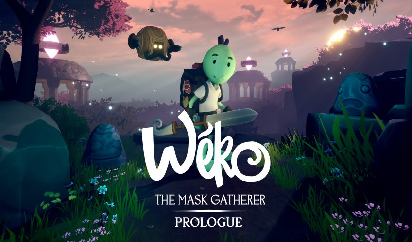 Weko the mask gatherer key art logo 1