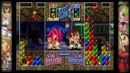 Capcom fighting collection puzzle fighter 9
