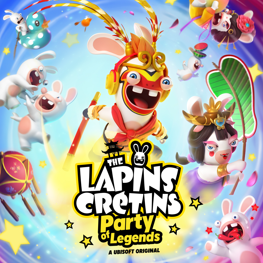 Jaquette The Lapins Crétins : Party of Legends