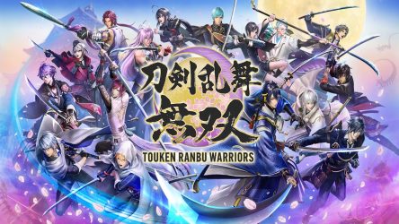 Touken ranbu warriors, nintendo switch, katana, couverture, test