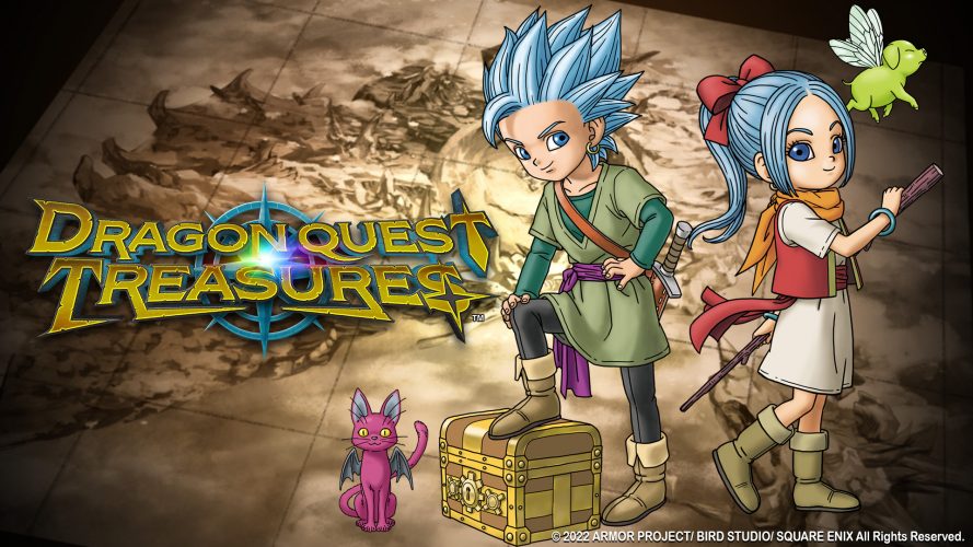 Dragon quest treasures key art 1