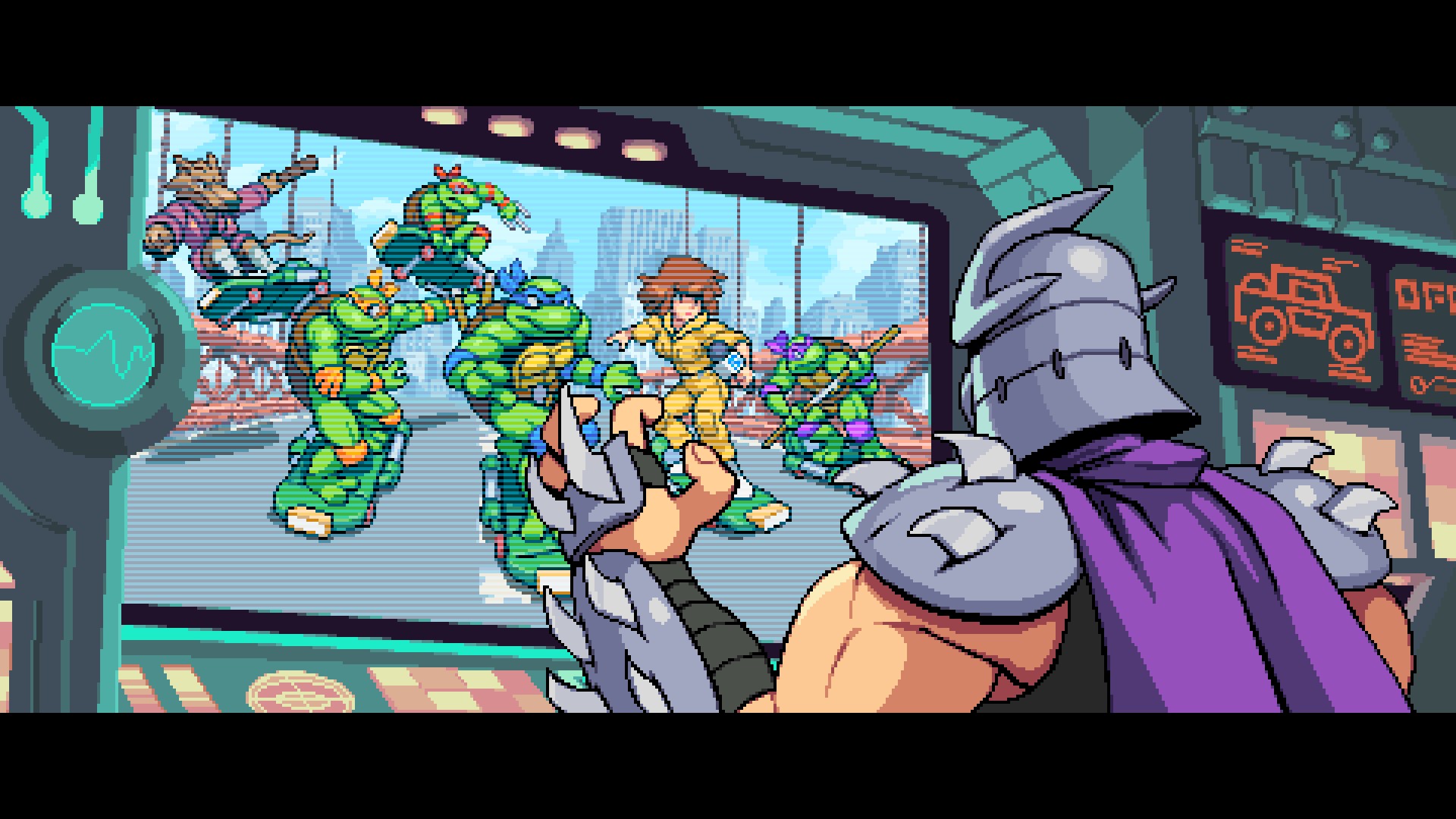 Teenage mutant ninja turtles shredders revenge shredder