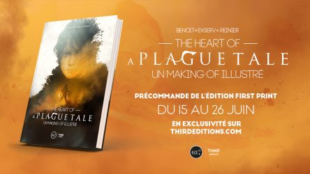 Image d'illustration pour l'article : The Heart of A Plague Tale : Un livre écrit par ExServ et publié par Third Editions qui revient sur les coulisses de la saga