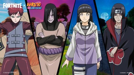 Image d'illustration pour l'article : Fortnite : La collaboration avec Naruto continue grâce à des nouveaux skins dont Itachi et Gaara