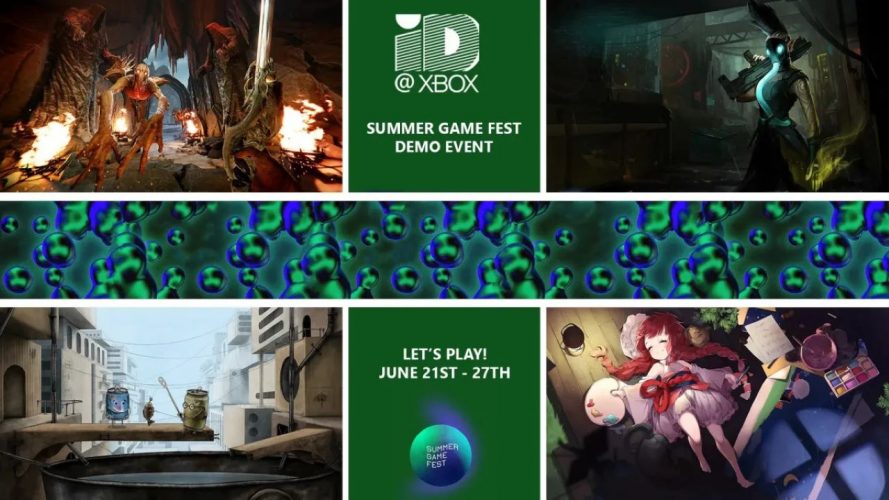 Id@xbox summer game fest demo event 2022 key art