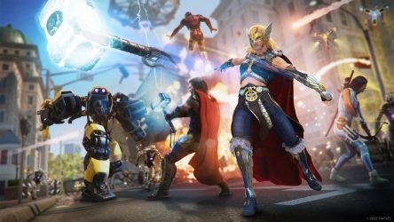 Image d'illustration pour l'article : Marvel's Avengers : Mighty Thor (Jane Foster) arrive aujourd'hui en jeu et nous montre ses pouvoirs en vidéo