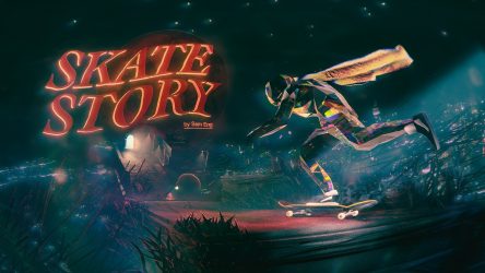 Image d'illustration pour l'article : Devolver éditera l'envoûtant Skate Story sur PC