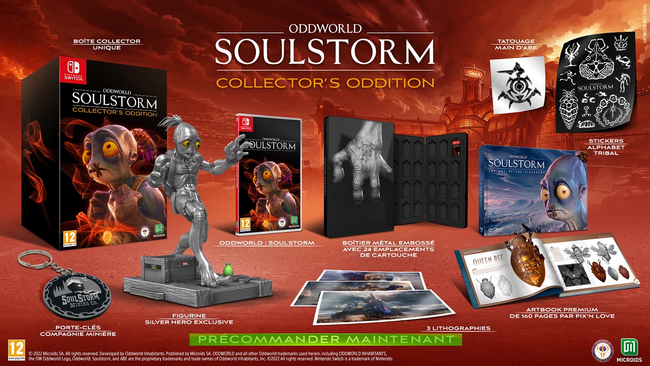 Collector oddworld soulstorm switch 3