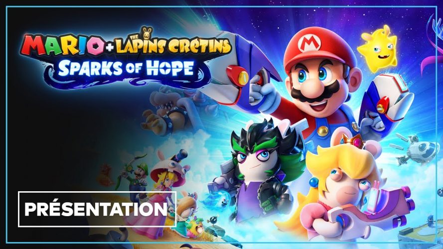 Image d\'illustration pour l\'article : Mario + The Lapins Crétins Sparks of Hope : Tout savoir en vidéo (Gameplay, nouveautés…)