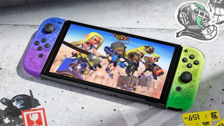 Image d'illustration pour l'article : Splatoon 3 présente sa Switch OLED collector