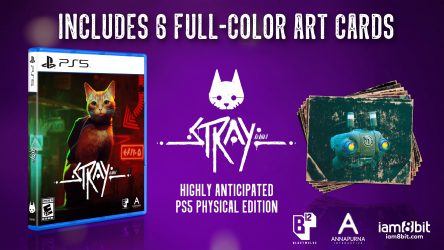 Image d'illustration pour l'article : Stray : L'édition physique du jeu sortira le 20 septembre, un vinyle est aussi prévu