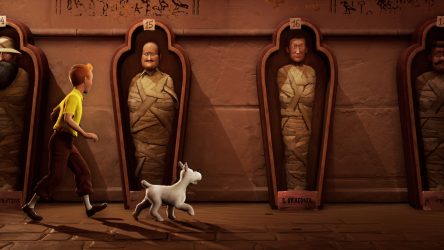 Image d'illustration pour l'article : Microids dévoile un nouveau jeu Tintin nommé Tintin Reporter - Les Cigares du Pharaon