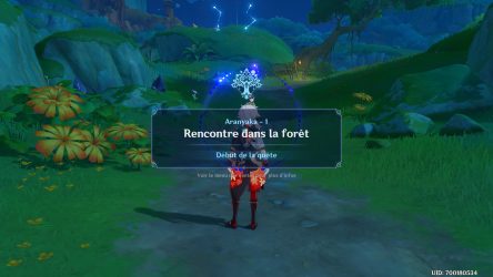 Image d'illustration pour l'article : Rencontre dans la forêt - Genshin Impact