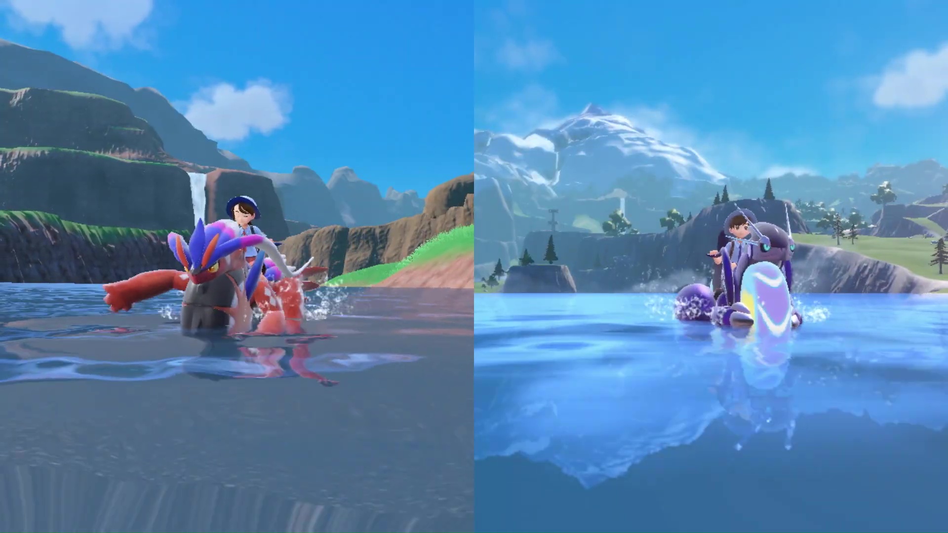 Différences entre les versions - pokémon écarlate et violet