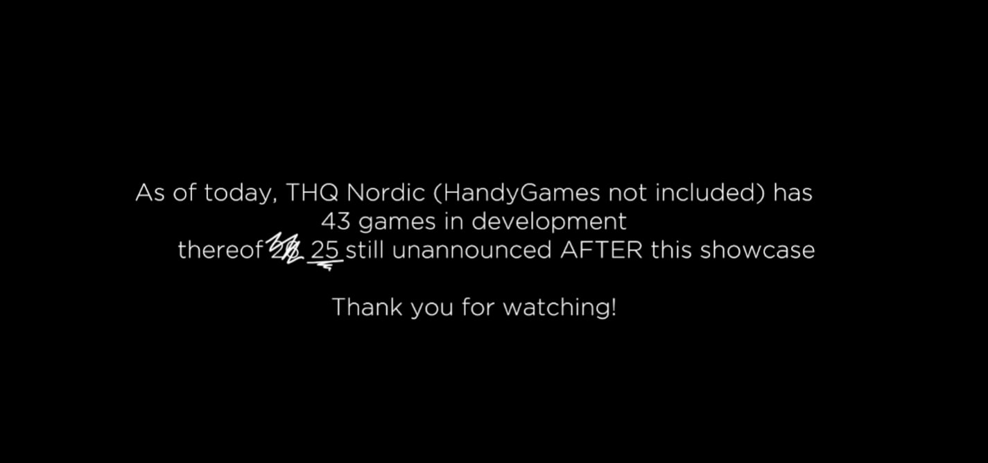 Jeux thq nordic 2