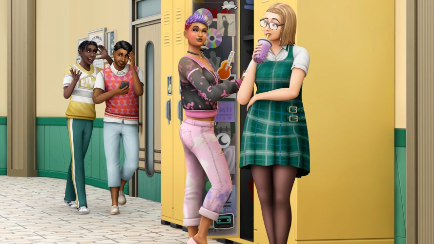 Les sims 4 annee lycees 3
