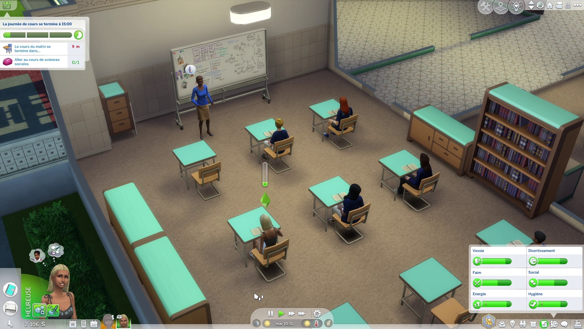 The sims 4 years high school 3