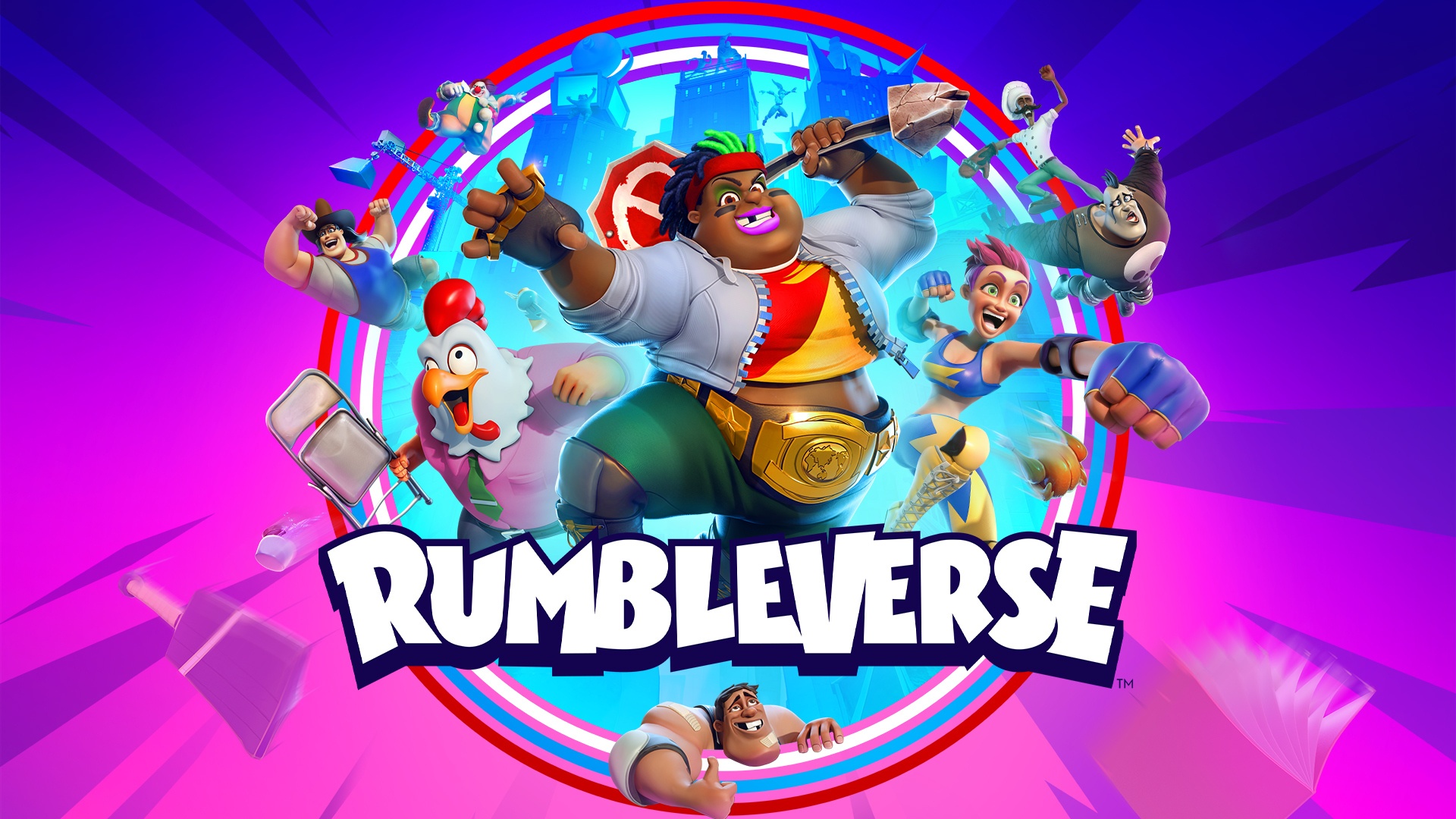 Rumbleverse est disponible, découvrez le trailer de lancement de ce nouveau « Brawler Royale »