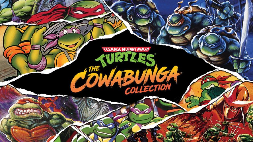 Teenage Mutant Ninja Turtles The Cowabunga Collection Title