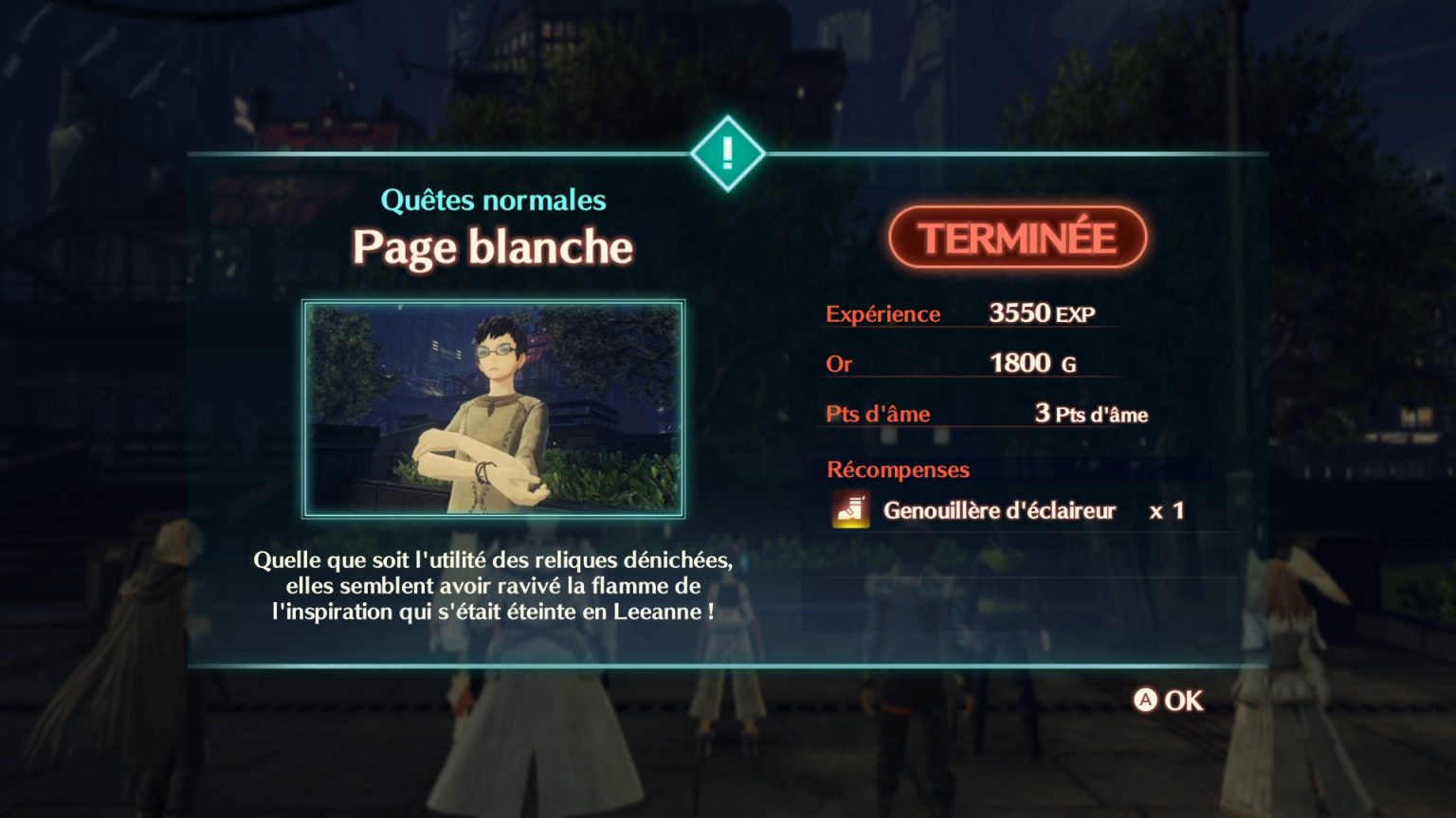 Déclencher et compléter la quête "Inhumanité" (Rizette) Soluce